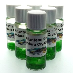 Atlantean Green Andara Crystal Magickal Anointing Oil