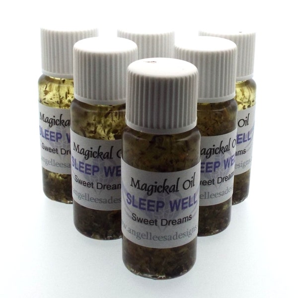 Sleep Well Sweet Dreams Magickal Anointing Incense Oil