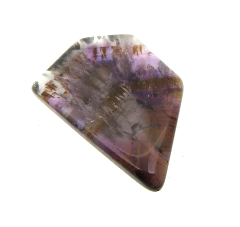Super Seven Crystal Cabochon Slice 18