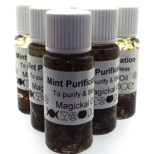 Mint Purification Magickal Anointing Incense Oil