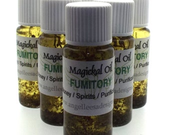 Fumitory Magickal Anointing Incense Oil