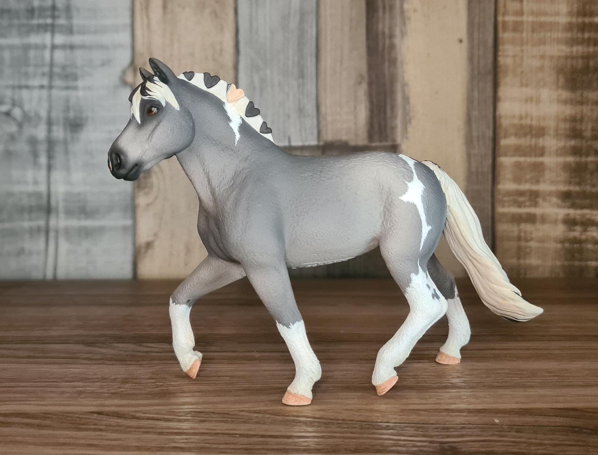 modelhorse schleich repaint repainted one of a kind collection figure  handpainted