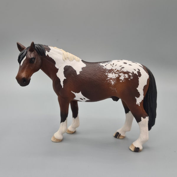 made to order custom Schleich CollectA horse repaint