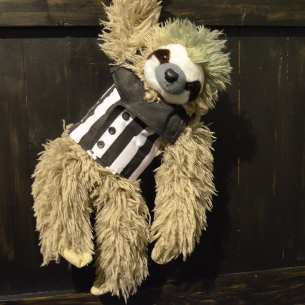 Beetlejuice Sloth Stuffed Animal