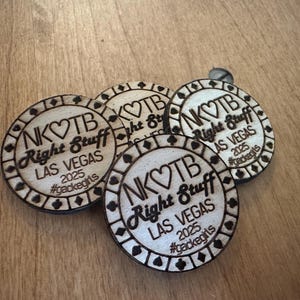 Small NKOTB Right Stuff Personalized Casino Chips