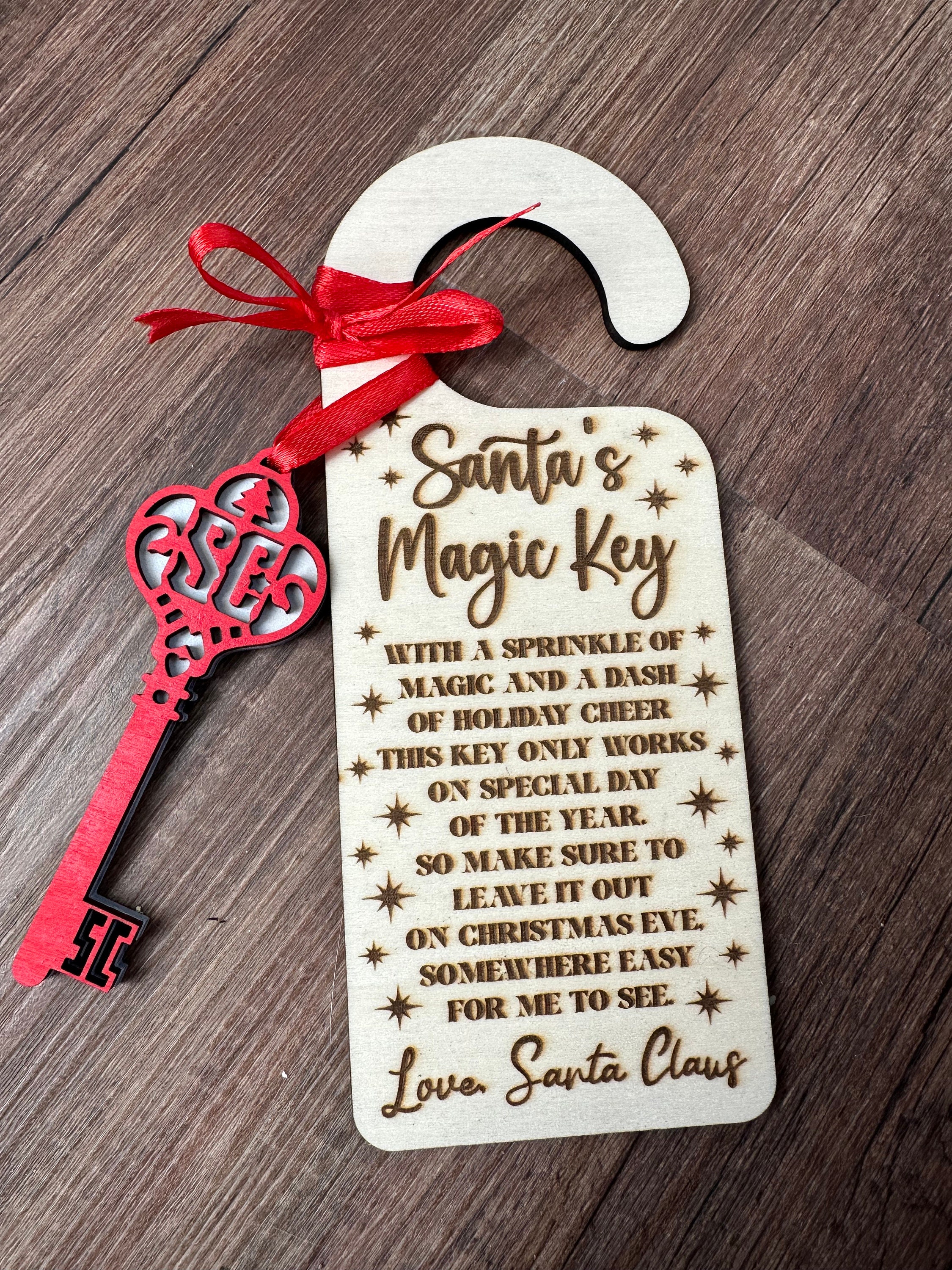 Santa's Magic Key Door Hanger
