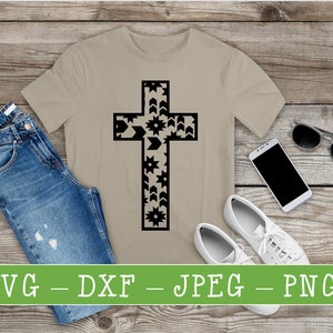 Westliches Kreuz SVG DXF FILE