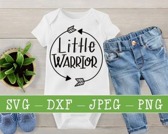 Little Warrior Svg, preemie svg, Arrow svg, nicu svg, little warrior cut file, preemie cut file, boy svg, newborn svg,