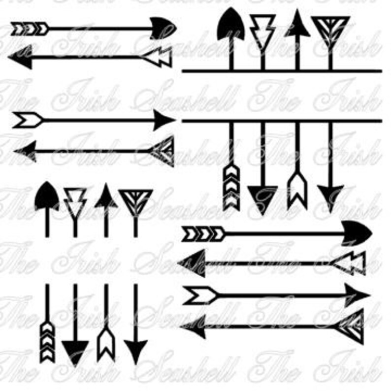Download Four Arrow Frame Tribal Frames for silhouette cameo or ...