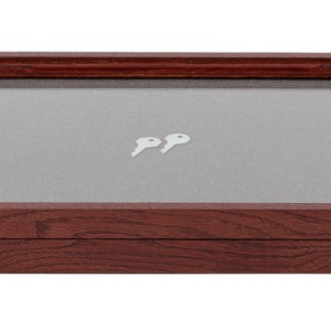 Cherry Finish Display Case: Large Oak Shadow Box (2&quot;x12&quot;x18&quot;)