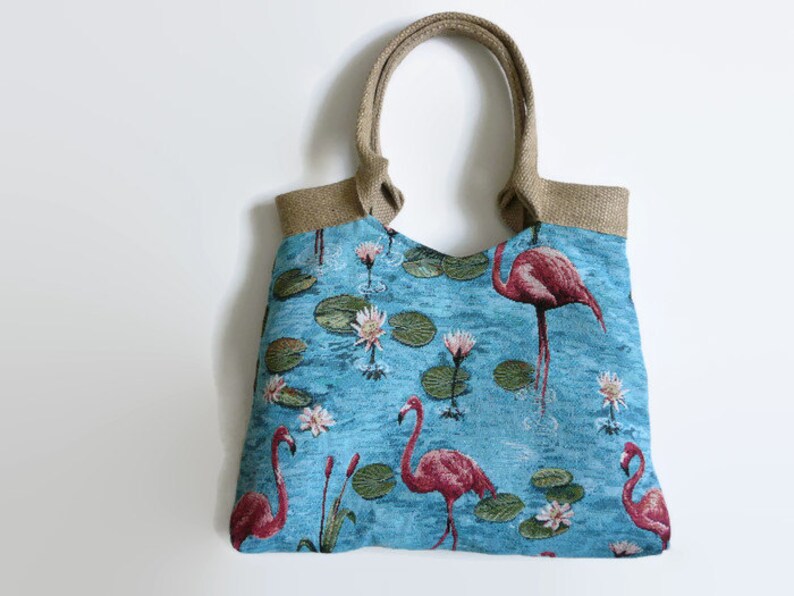 Tapestry Tote Bag Gobelin Tote Bag Large Handbag Trendy Etsy