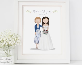 Mutter der Braut Geschenk - Geschenk von Tochter - Mutter der Geschenke - Mama Hochzeitsgeschenk von Braut - Mama Hochzeitstag - Mama Hochzeitsgeschenk