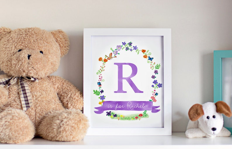 Personalised Name Sign Name Art Nursery Name Sign Kids Etsy