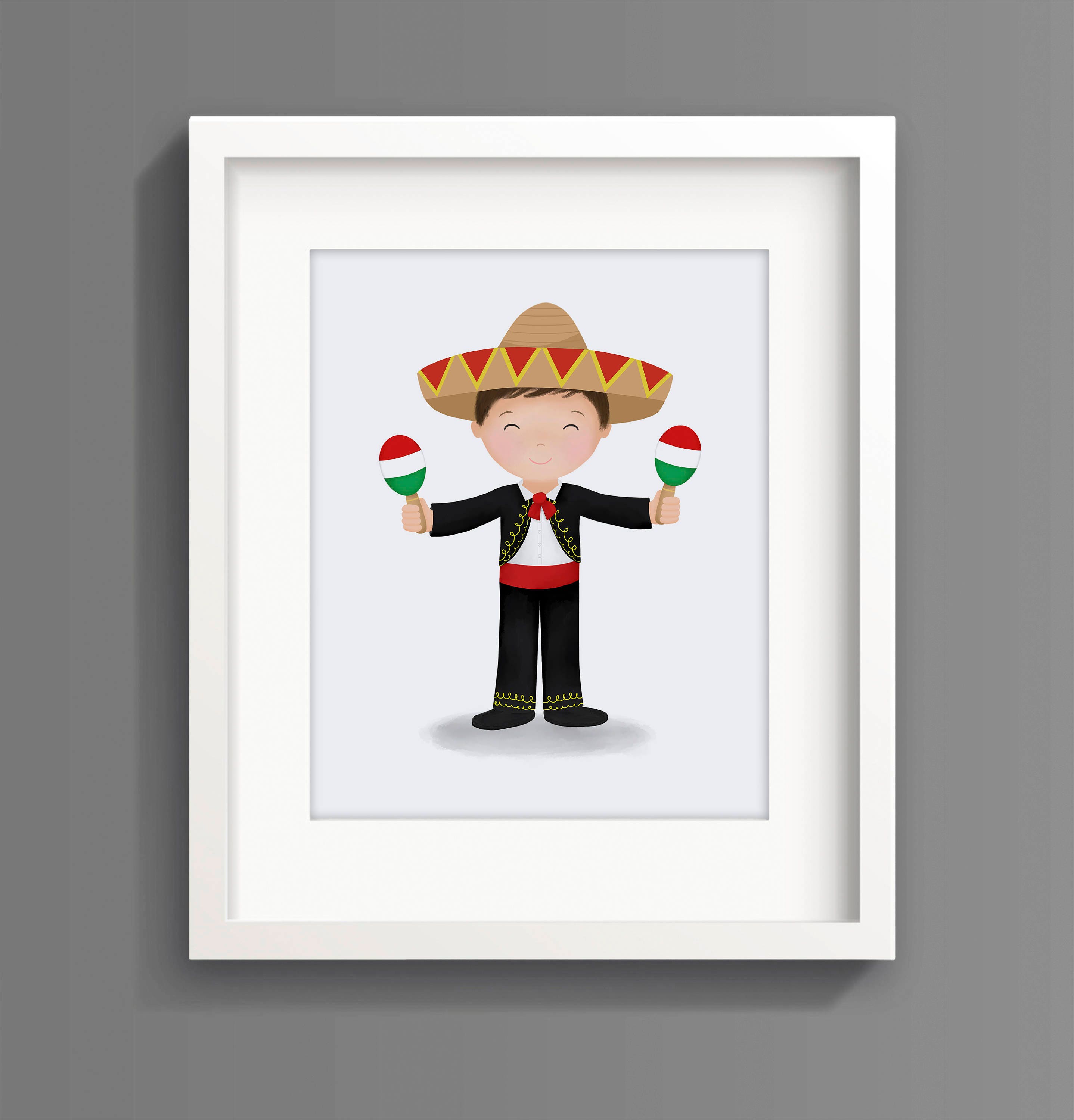 Little Mariachi Boy Print - Mariachi Band - Little Boy Wall Art - Gifts for  Baby Boy - Mexican Art - Nursery Decor - Artwork for Boys Room - Etsy, image size:2876x3000