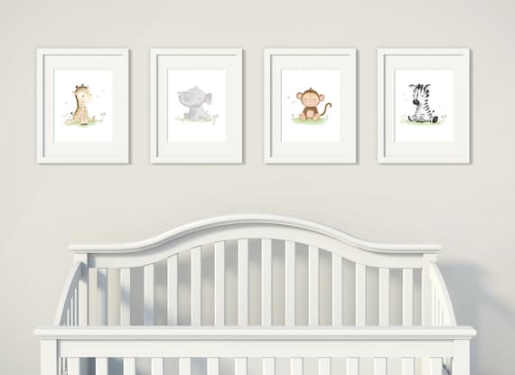 safari prints nursery