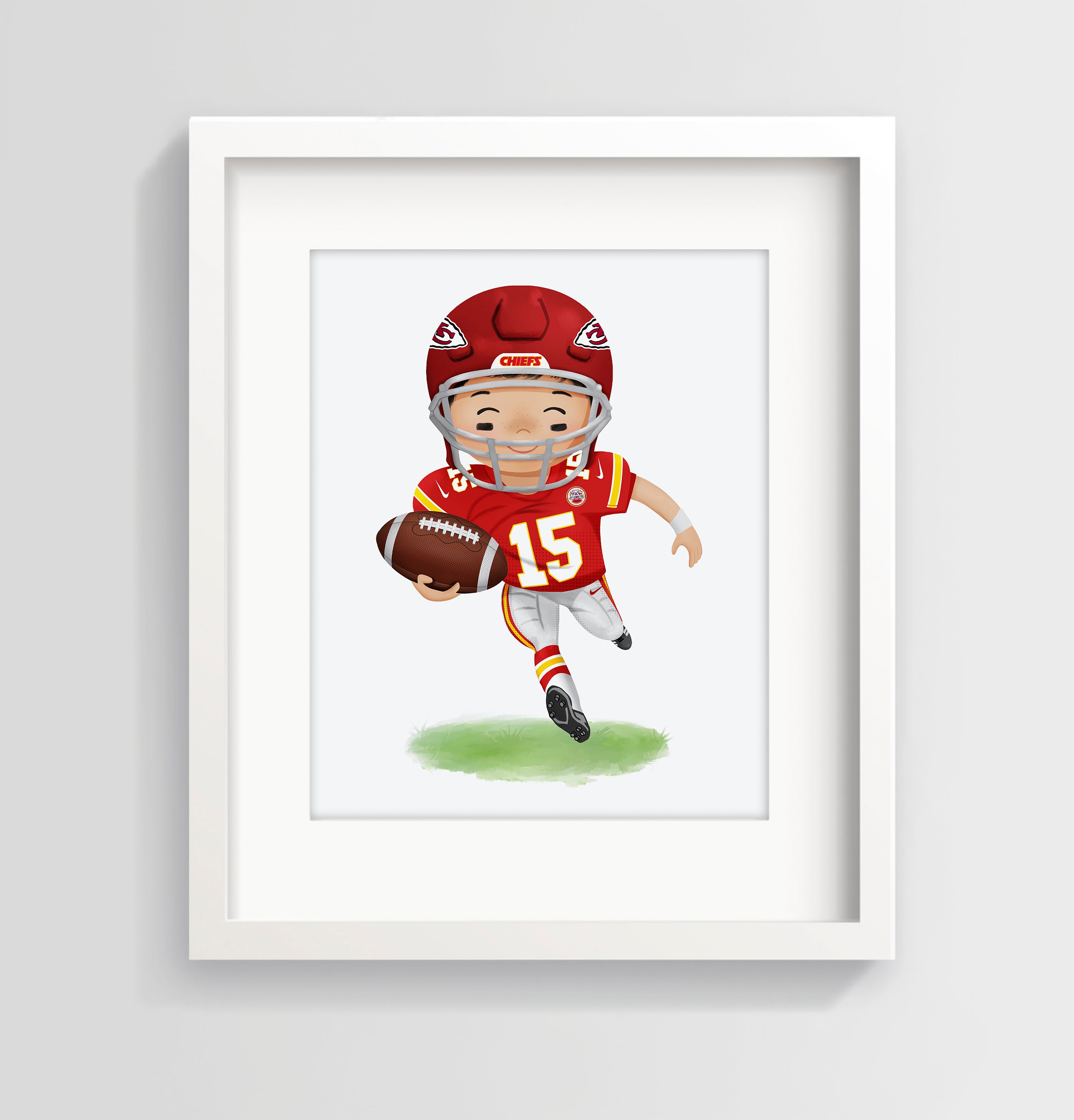 Personalized Football Wall Art Little Boys Room Decor Etsy Singapore