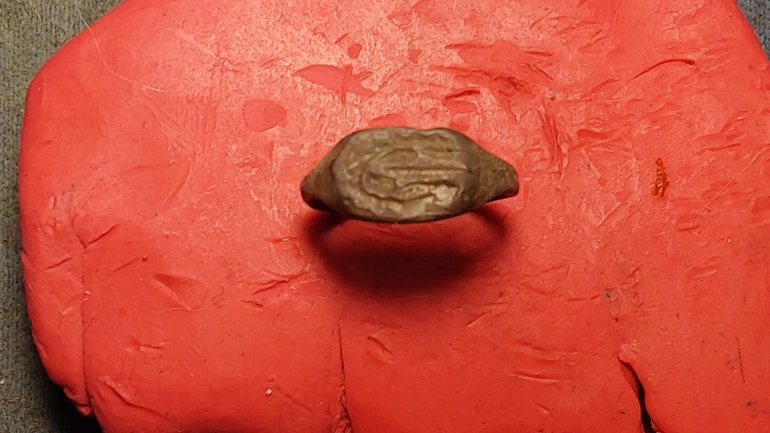 Authentic UK Found Uncleaned Roman Bronze Child's Ring Circa 100-400 AD ...