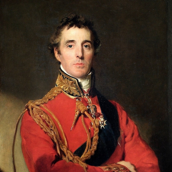 Portrait of the Duke of Wellington Arthur Wellesley 1815 Painting - Thomas Lawrence - Digital Download Print Hi-Res JPEG