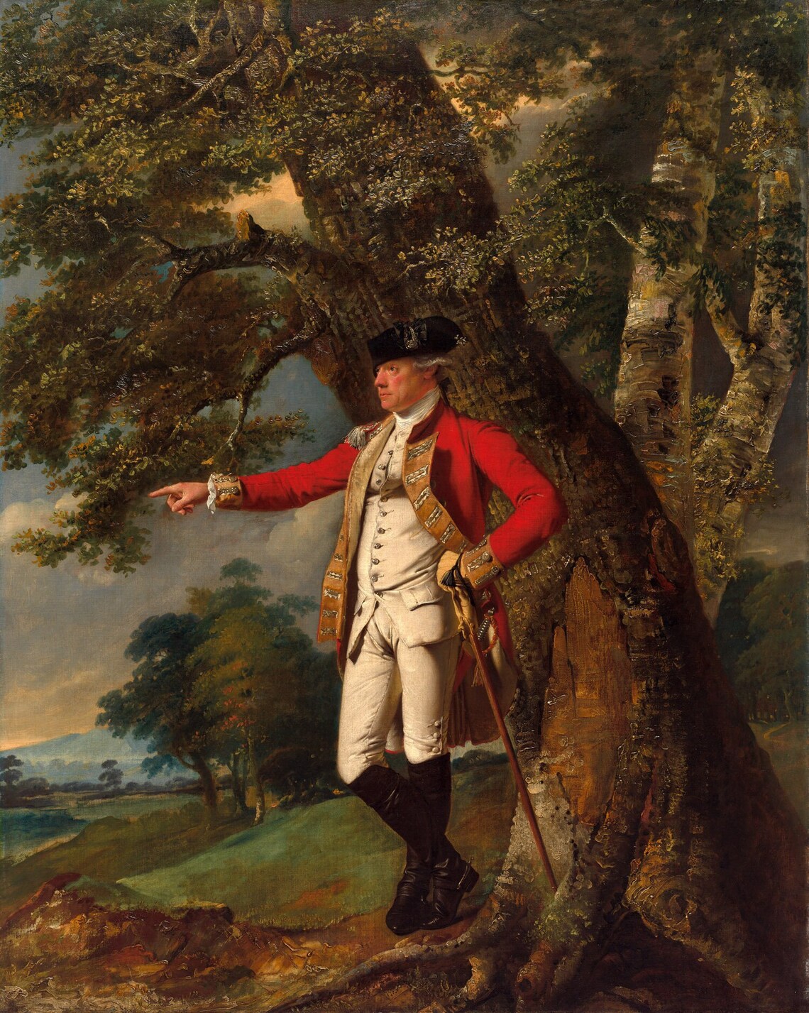Portrait of a Colonel 18th Century Painting - Joseph Wright - Digital ...