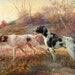 Two English Setters Mid-1800s Hunting Dog Painting Thomas Blinks ...