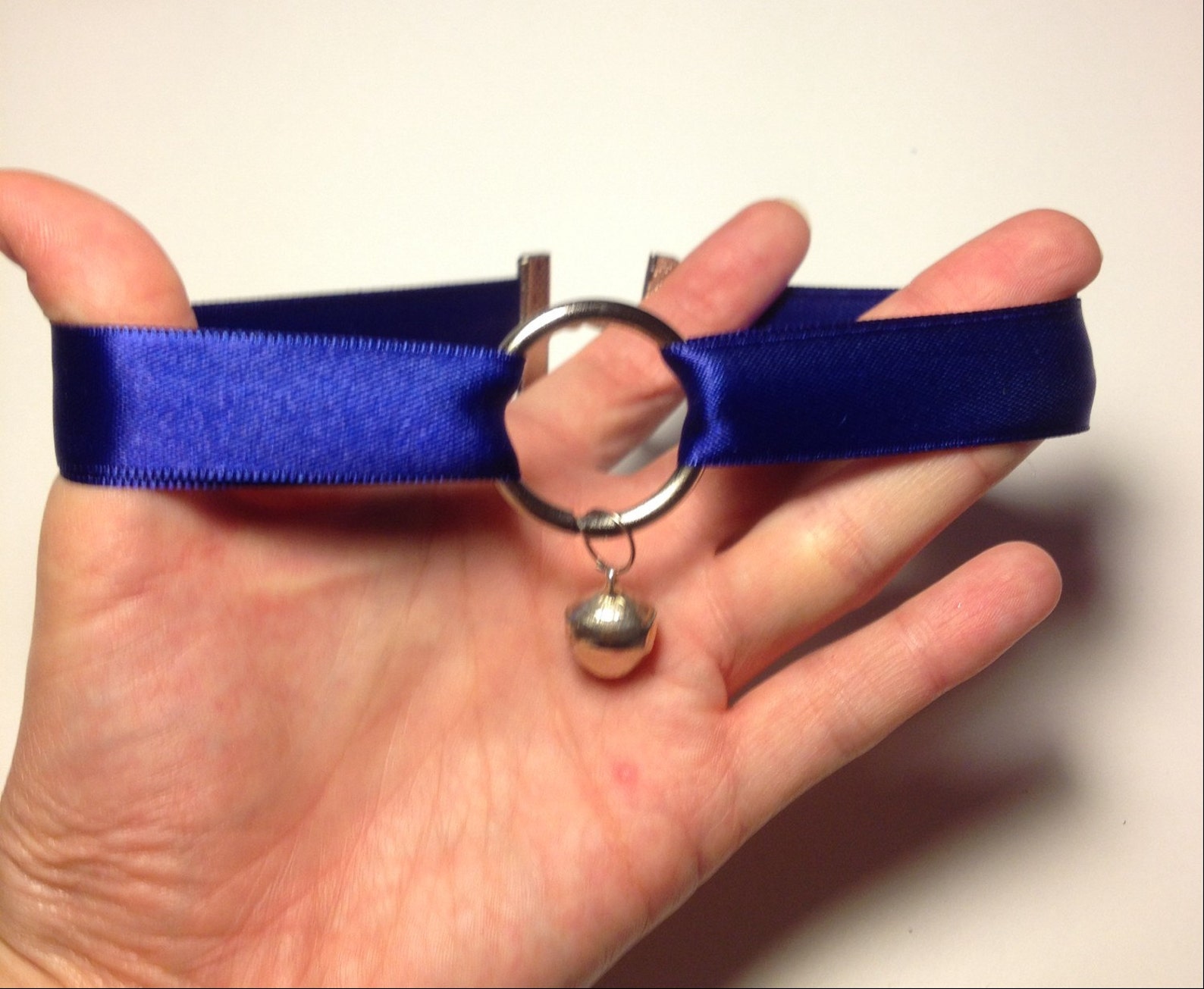 BDSM collar kitty collar o ring choker oring collar bell Etsy