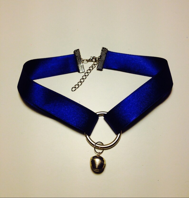 BDSM collar kitty collar o ring choker oring collar bell Etsy