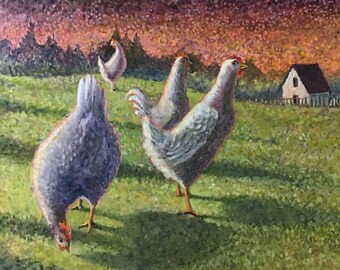 Thatcher cock crows at dawn but hen lays egg photo 549
