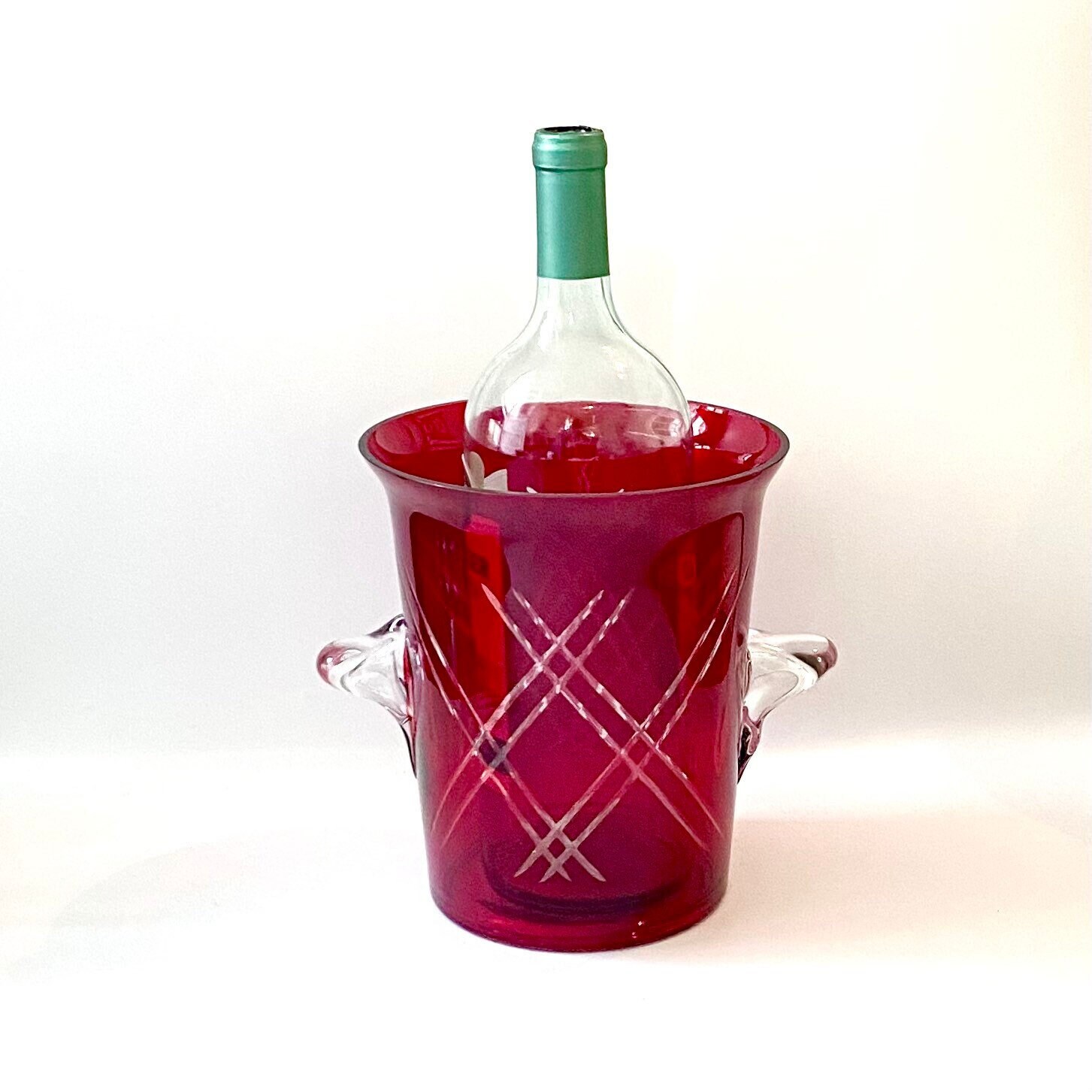 Glass Wine Bucket Etsy