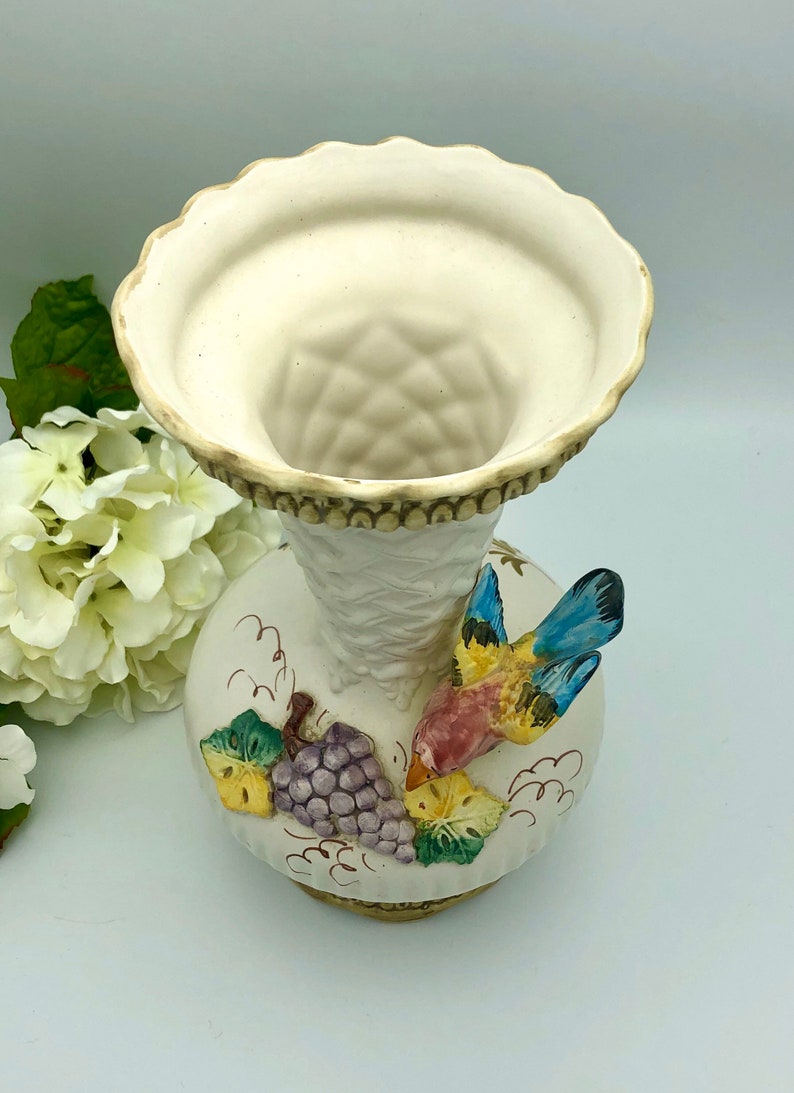 Ceramic Bird Vase Vintage Italian Ceramic Vase 3D Bird Vase Etsy