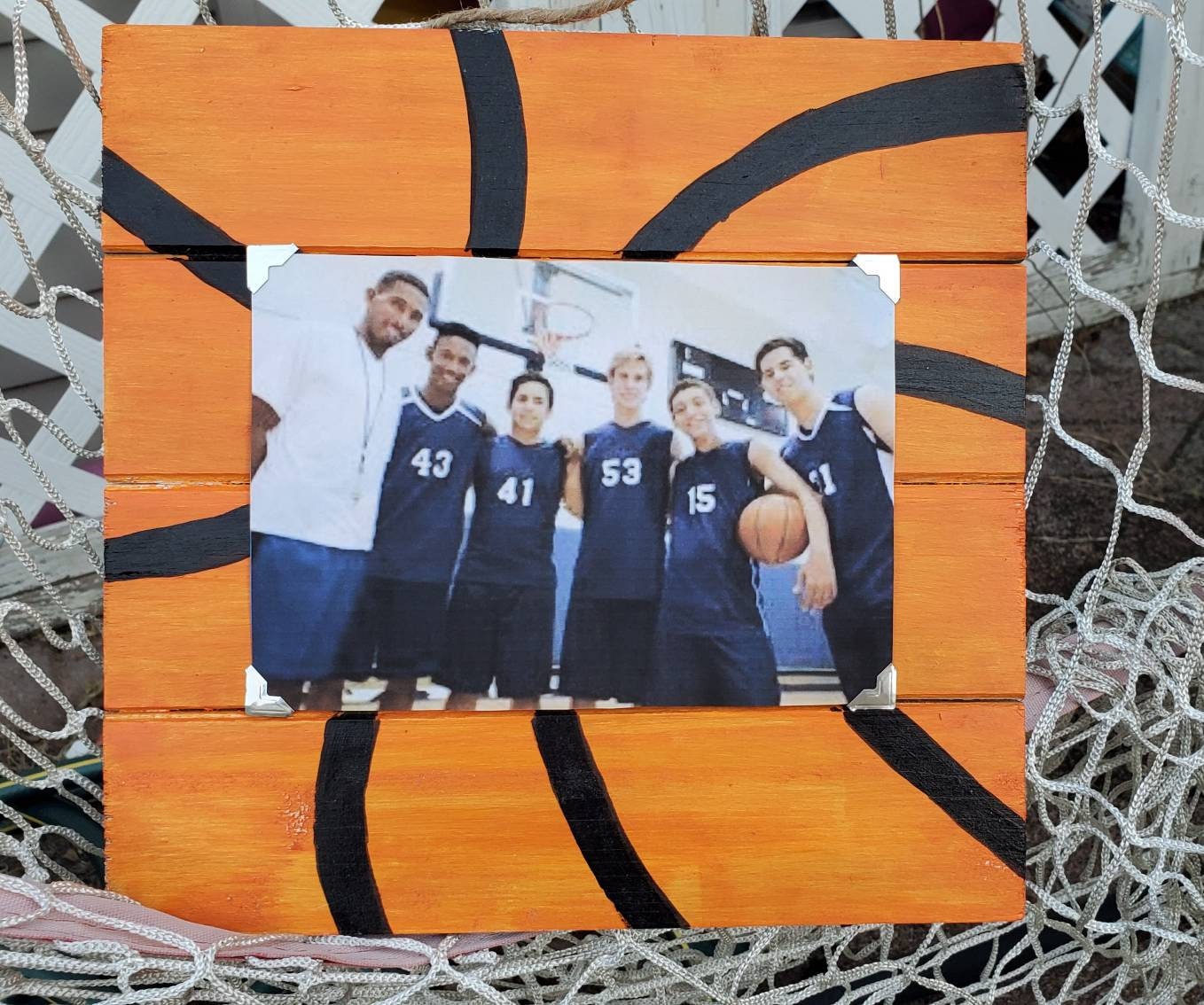 Basketball Frame Etsy