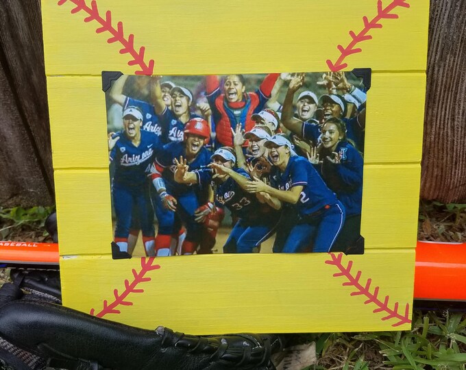 Softball Frame Etsy