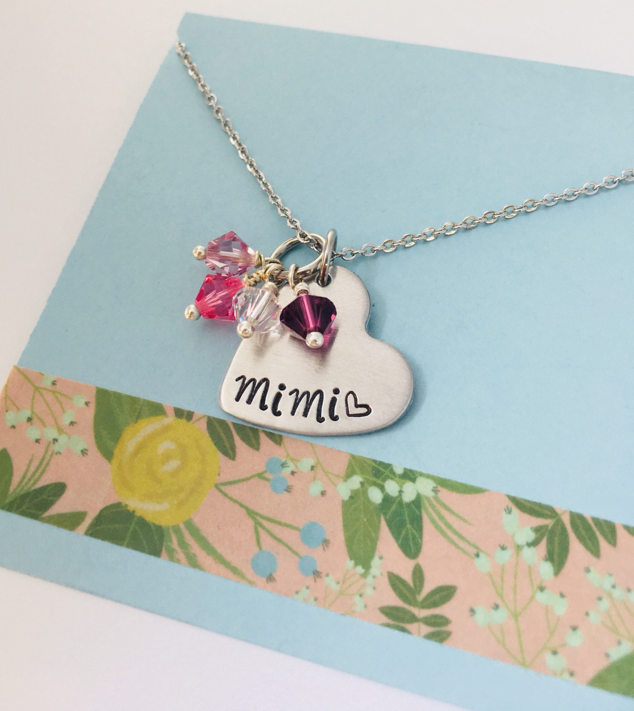 Mimi birthstone necklace deals