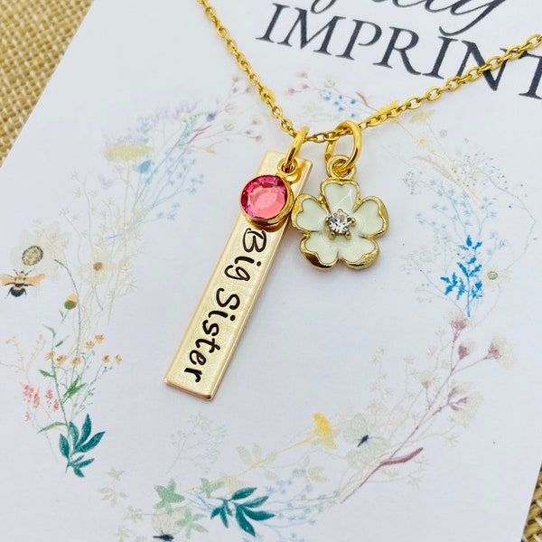 Big Sister Necklace, Big Sister Jewelry