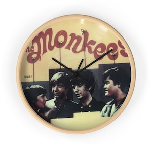 Monkees Image Disc Side 1 Horloge murale