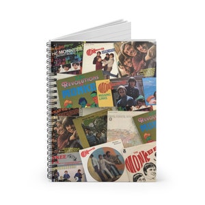 Cuaderno en espiral - Línea reglada: Álbumes de Monkees