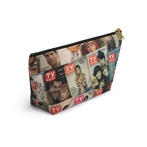 60er Jahre TV Accessoire Tasche mit T-Bottom