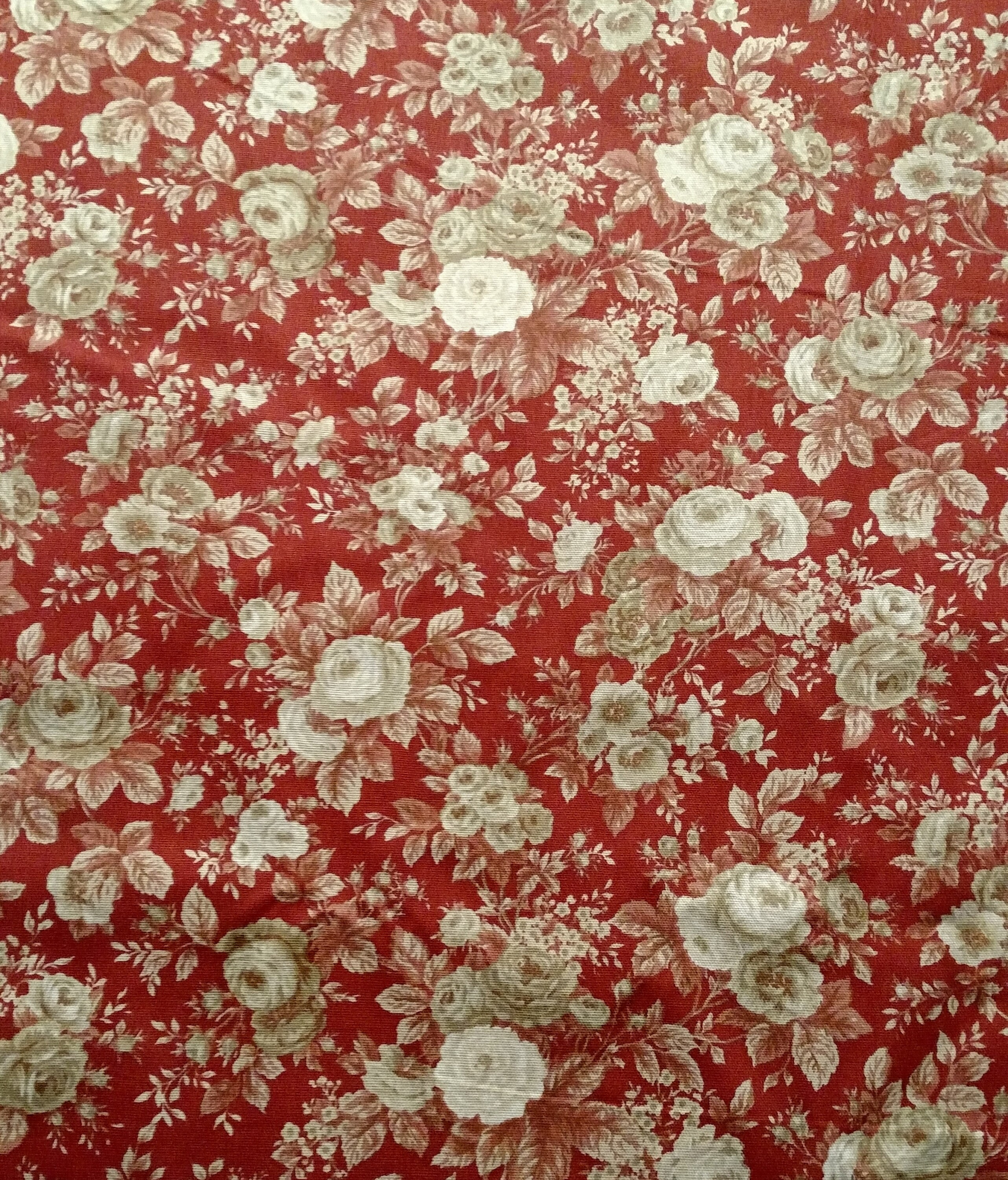 2002 Original Richloom Screen Print Design MMII Tan Beige Rose Etsy