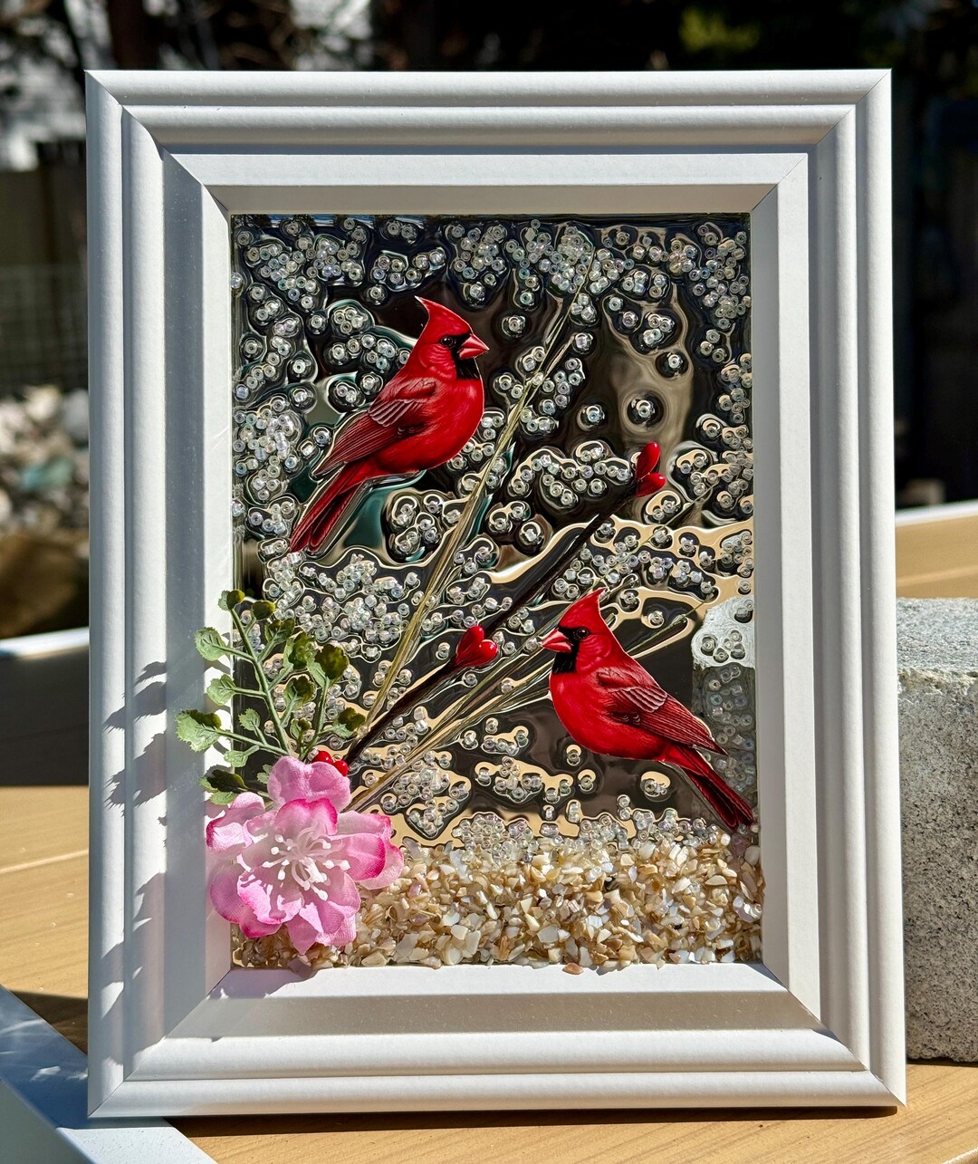 Cardinal Frame - Etsy