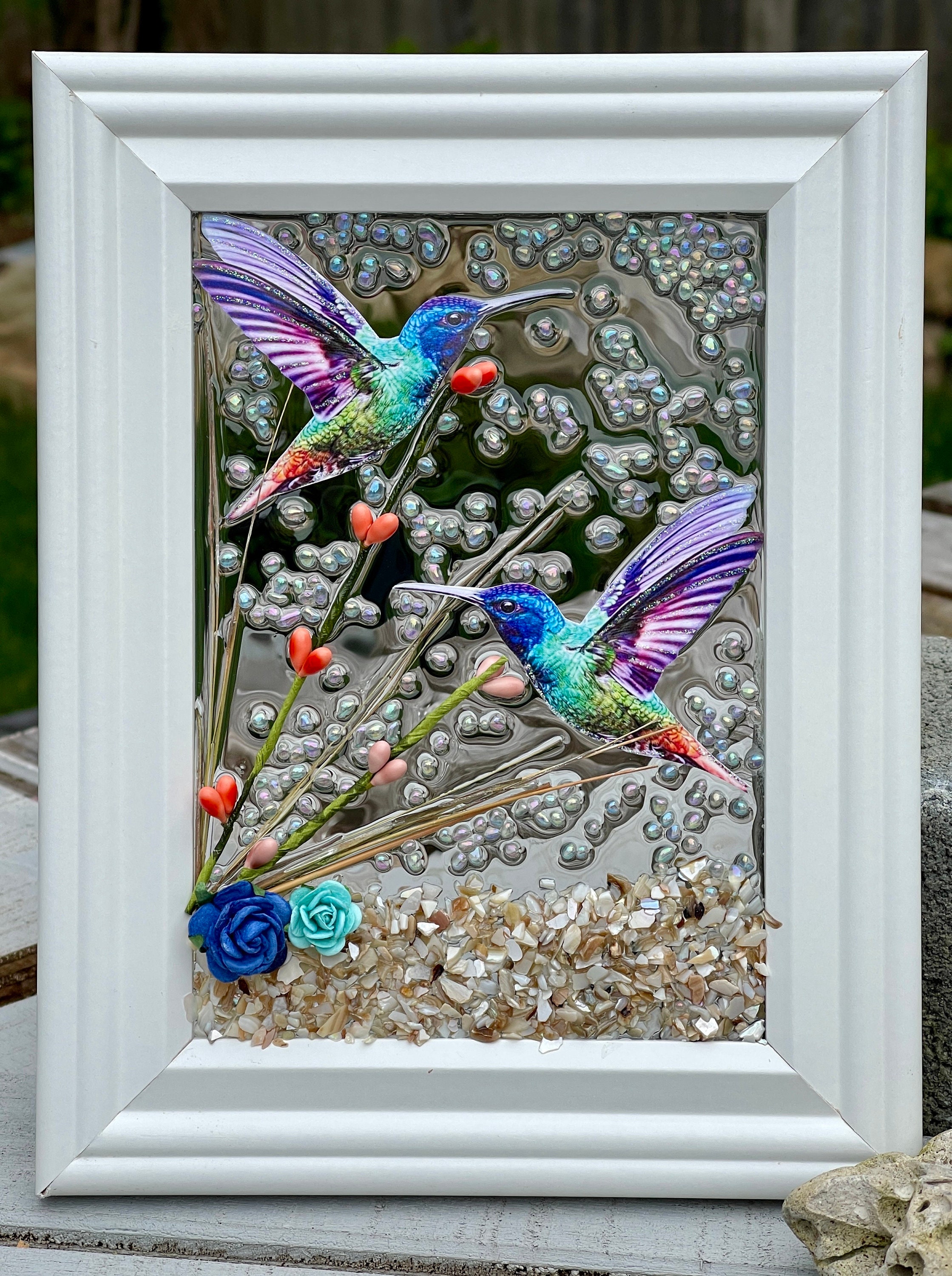 Hummingbird Frame Image Hummingbird Frame - Etsy