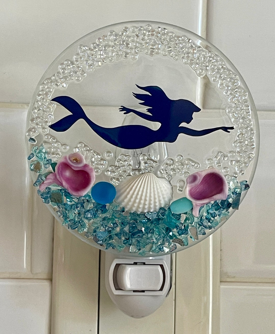 Mermaid Shell Night Light main image 1