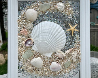 Beach Seashell Frame
