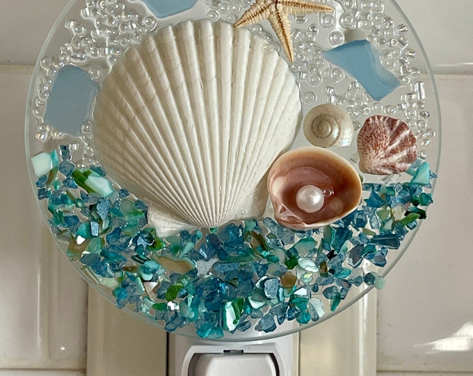 Seashell Beach Night Light Etsy