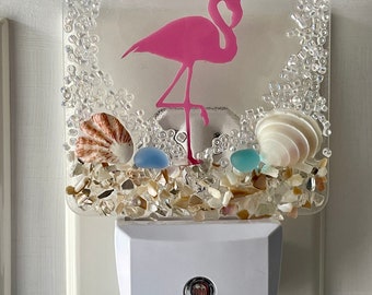 Flamingo LED Beach Night Light