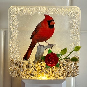 Cardinal LED Night Light - Etsy
