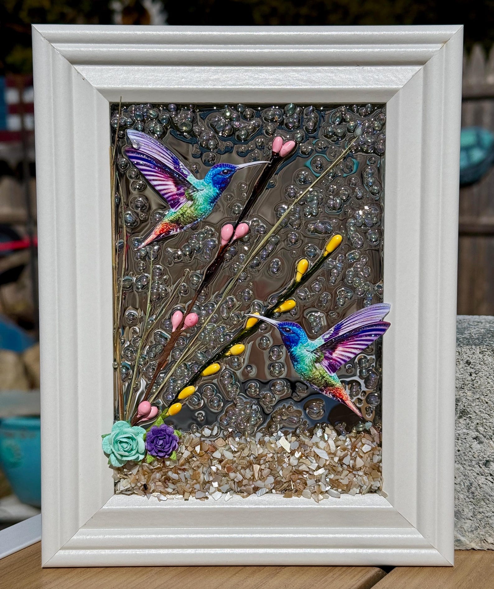 Hummingbird Frame Image Hummingbird Frame - Etsy