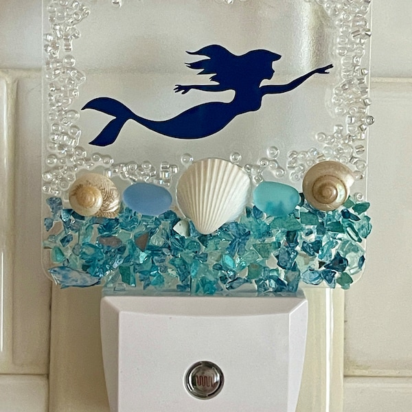 Mermaid LED Beach Night Light