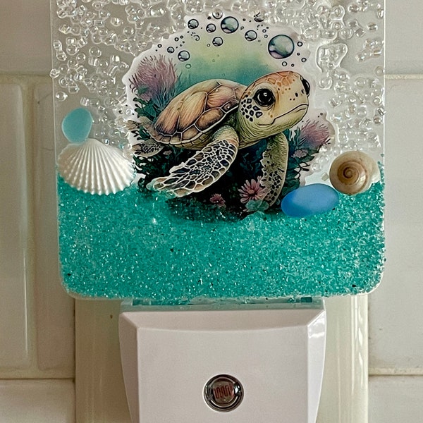 Sea Turtle LED Beach Night Light