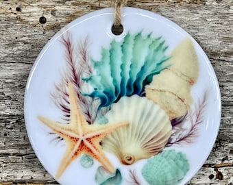 Seashell Beach Ornament