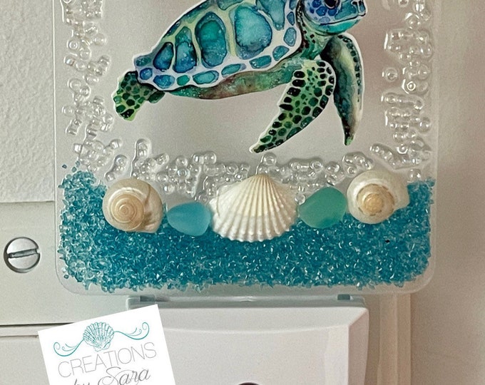 Lighted Rope Turtle Sea Turtle LED Beach Night Light - Etsy