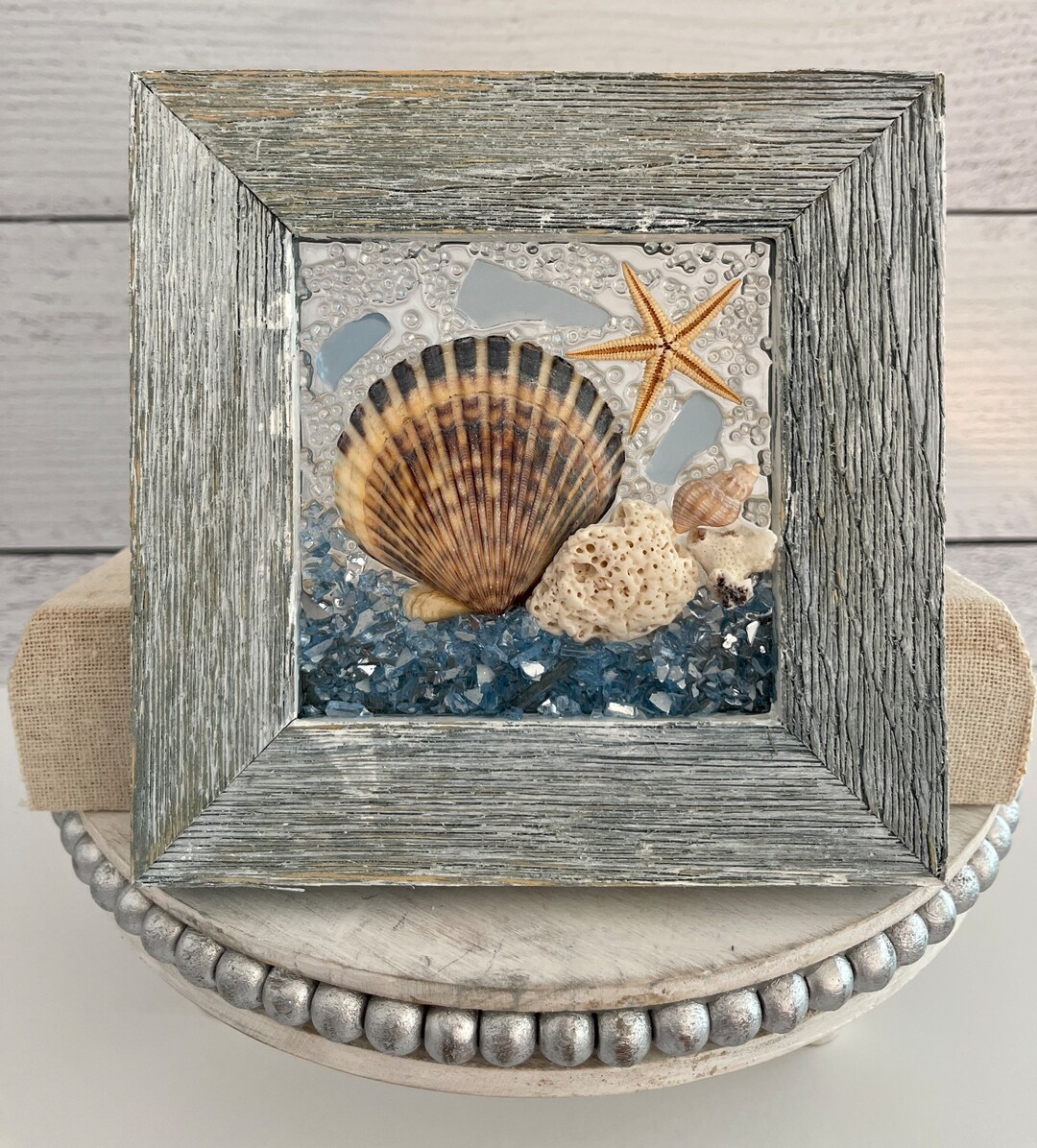 Seashell Mini Beach Frame Etsy